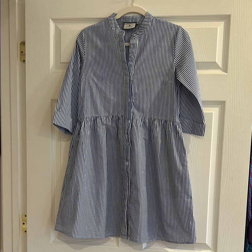 Tuckernuck Royal Shirt Dress